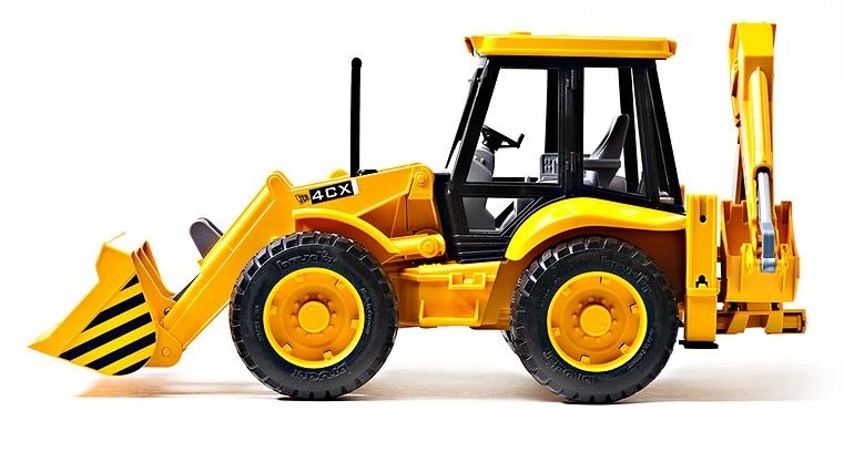 BRUDER ekskavatorius-krautuvas, JCB 4CX , 02428