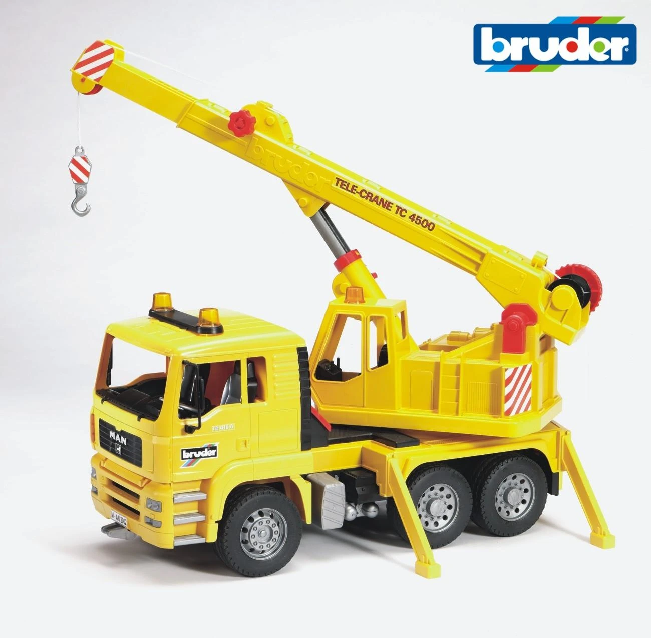 BRUDER sunkvežimis auto su kranu, 02754