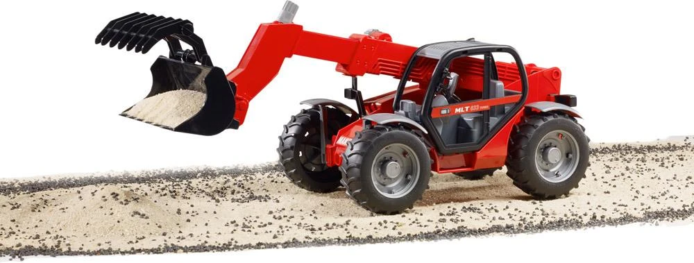 BRUDER teleskopinis krautuvas Manitou MLT 633, 02125