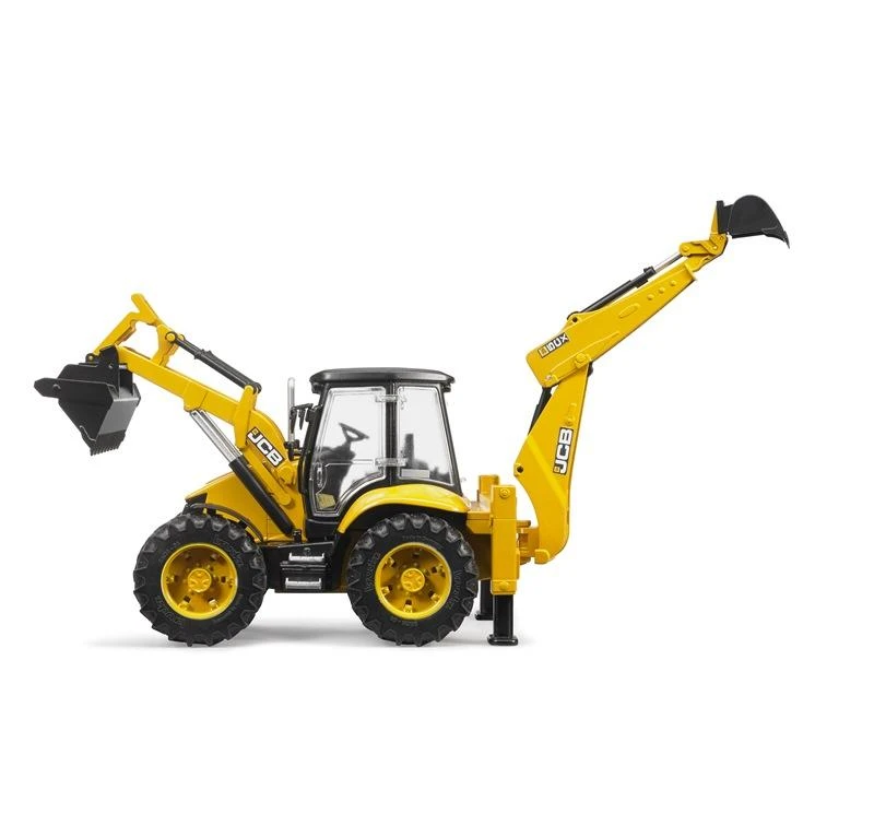 BRUDER traktorius su krautuvu JCB 5CX eco ekskavatorius, 02454