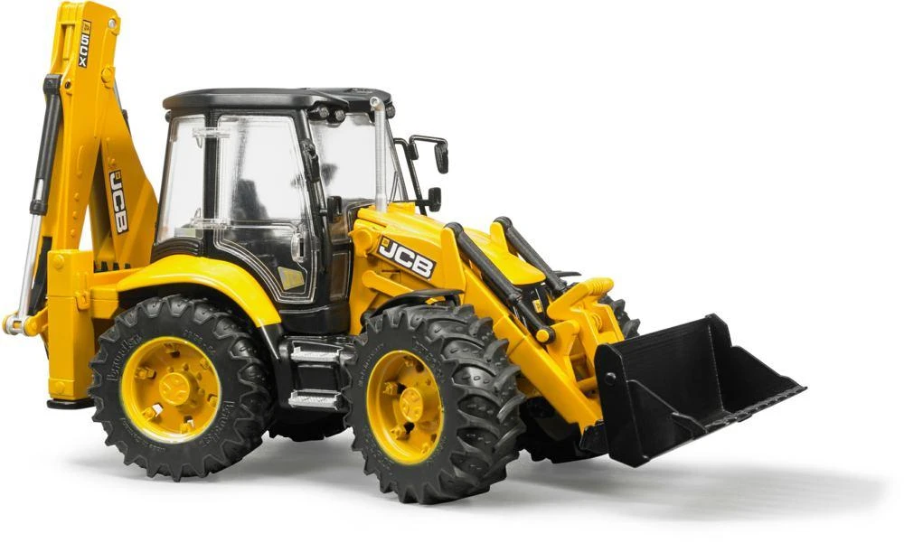 BRUDER traktorius su krautuvu JCB 5CX eco ekskavatorius, 02454
