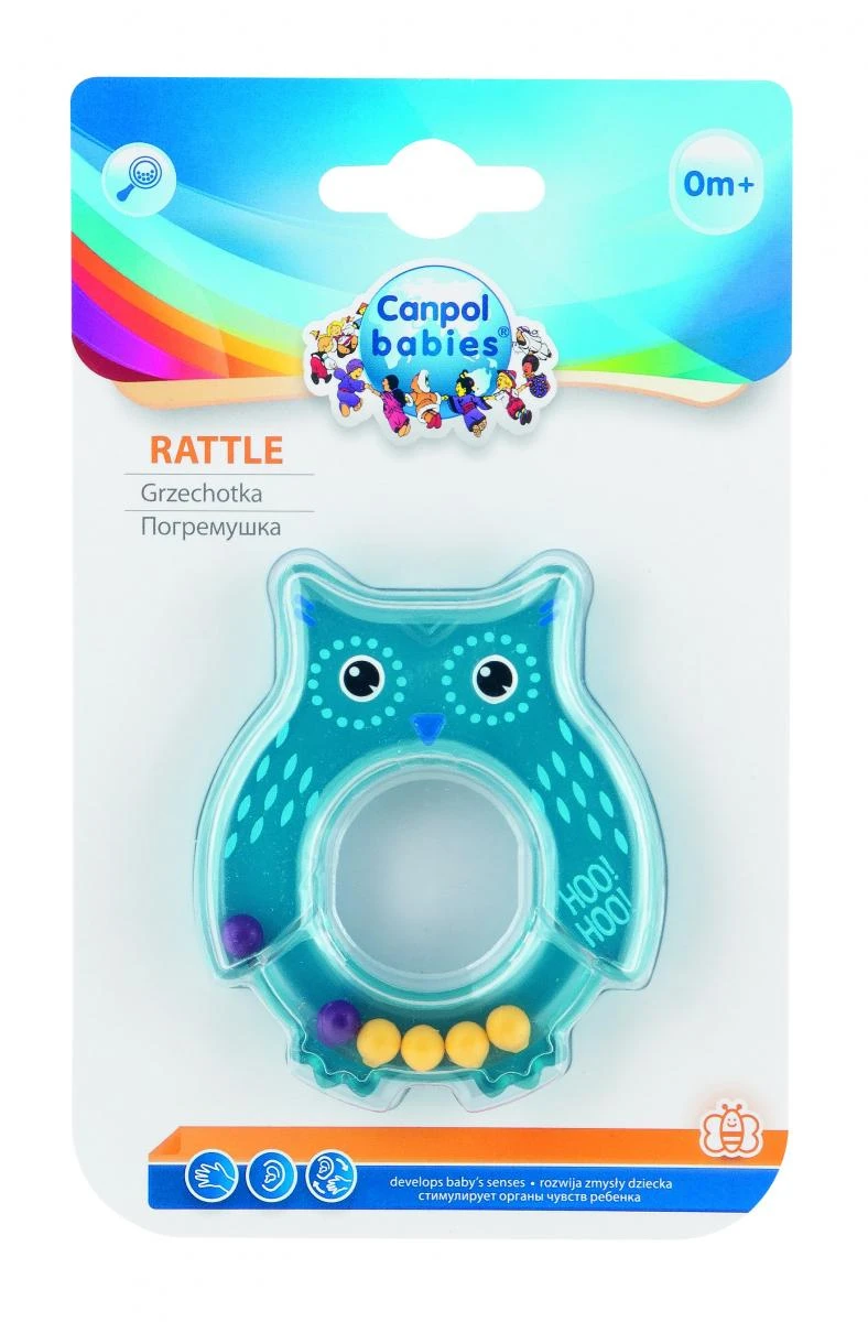 Canpolbabies CANPOL BABIES barškutis Pelėda 2/187 mėlynas