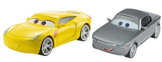 Mattel CARS 3 dviejų automodelių rinkinys Die Cast, DXV99