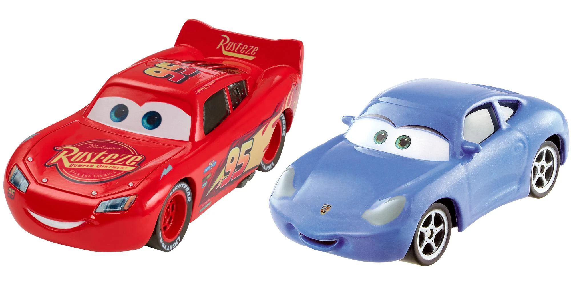 Mattel CARS 3 dviejų automodelių rinkinys Die Cast, DXV99