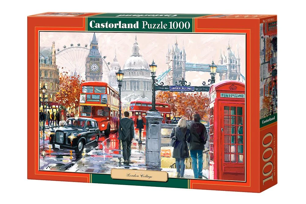 Castorland Dėlionė 1000 vnt. - Londonas aprašymas - Prekės nuotrauka