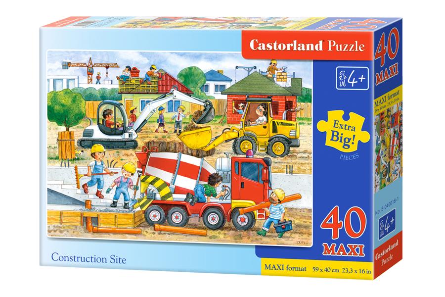 Castorland Dėlionė 40 vnt. - Statybos aprašymas - Prekės nuotrauka