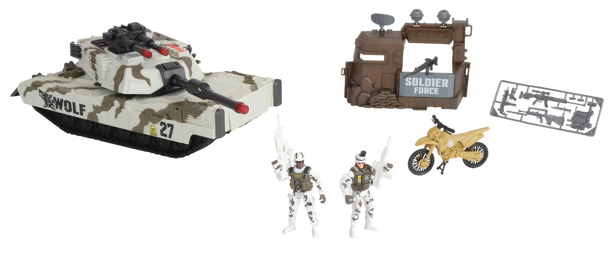 CHAP MEI karinis rinkinys Soldier Force Tundra Patrol Tank, 545062