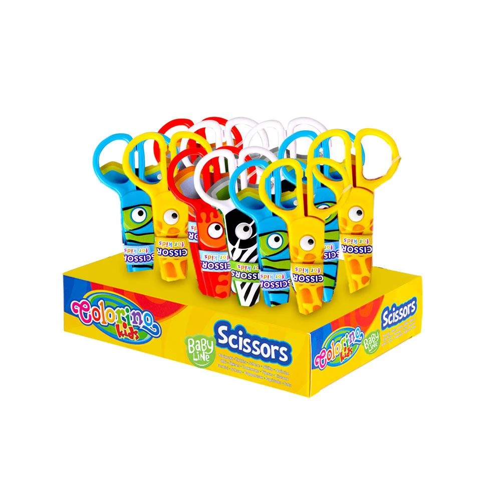 COLORINO CREATIVE žirklės 12,5 cm, 37275PTR