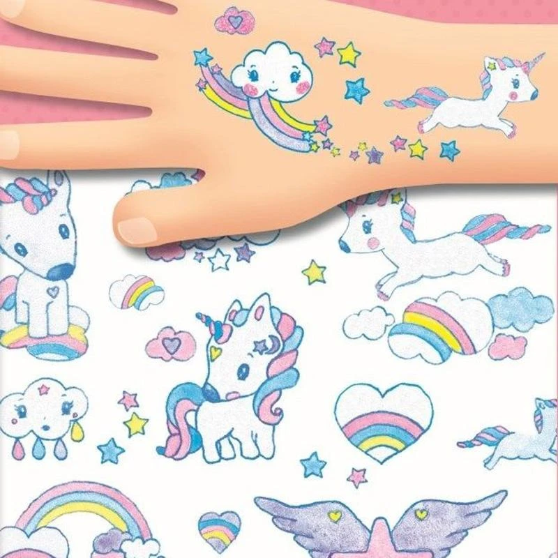 DJECO Body Art tatuiruotės Vienaragiai, DJ09575 ( DJ09575 )