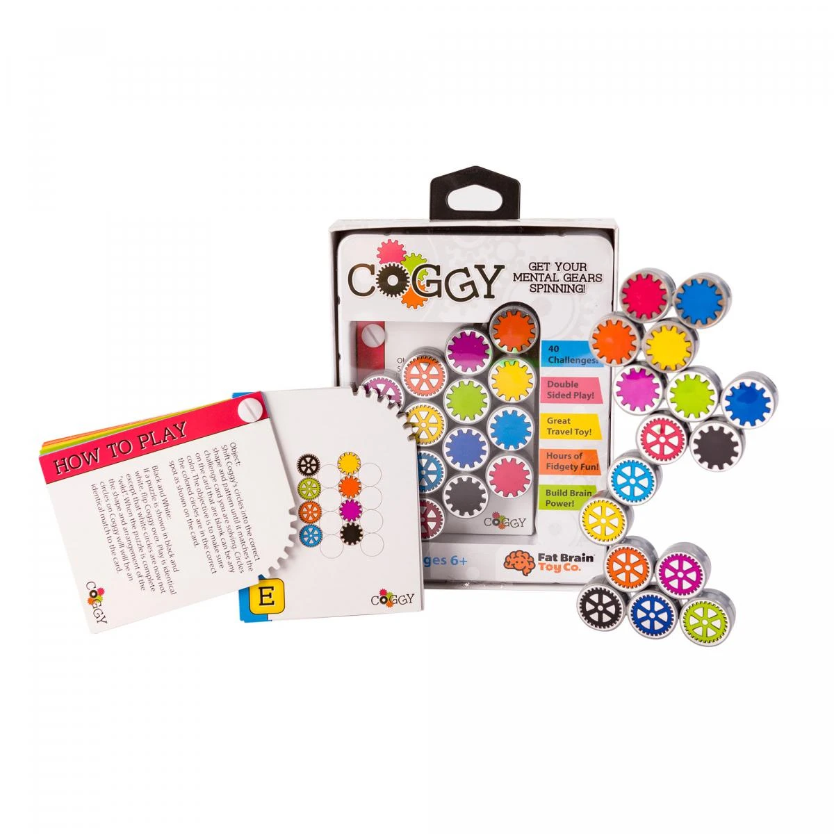 Fat Brain Toys FAT BRAINS galvosūkis Coggy, FA116-1