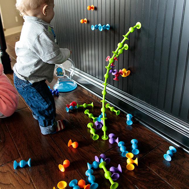 Fat Brain Toys FAT BRAINS lipšniukai Squigz pradedančiojo rinkinys, FA088-1