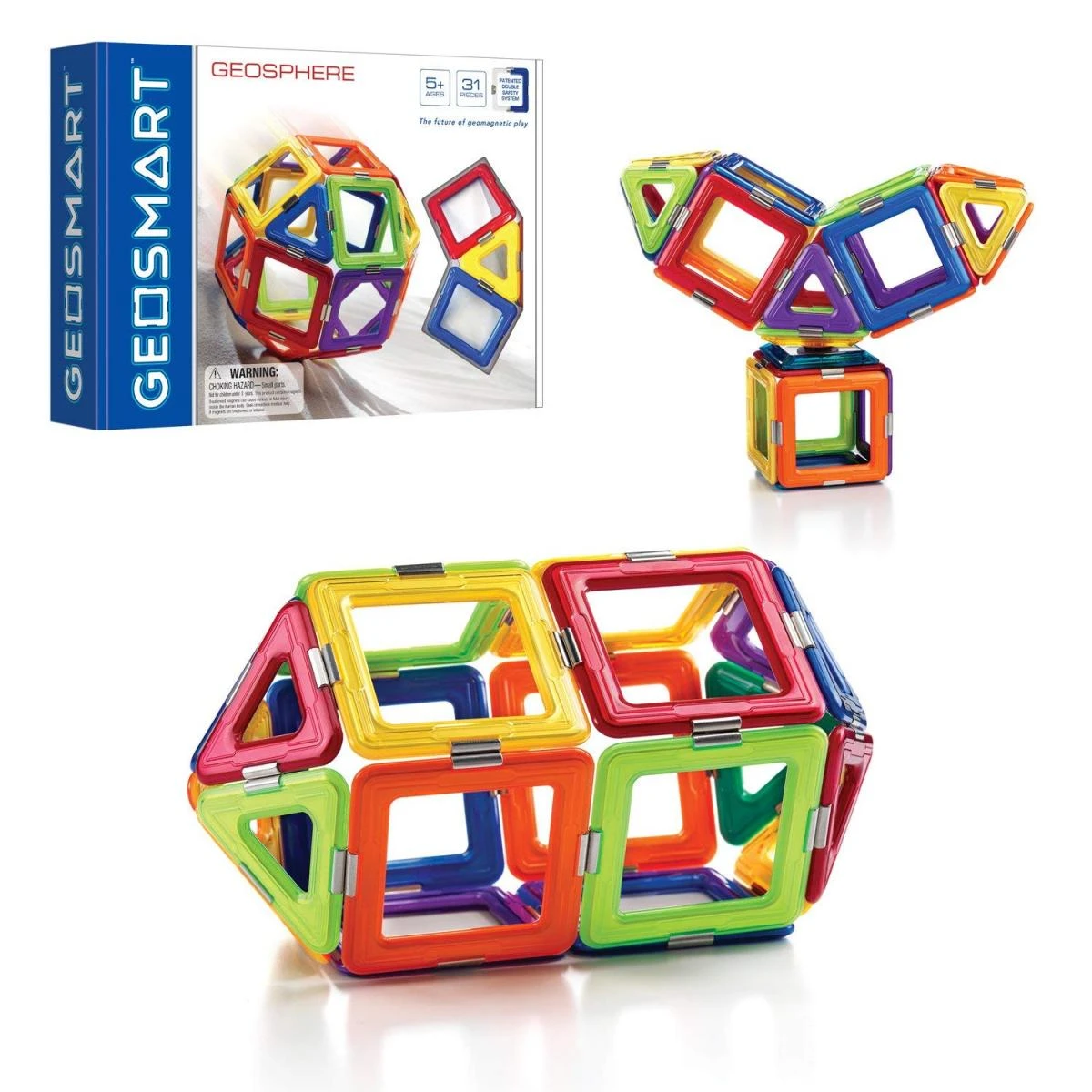 Iuvi Games GEOSMART magnetinis konstruktorius su RC GeoSphere 31 vnt., GEO210
