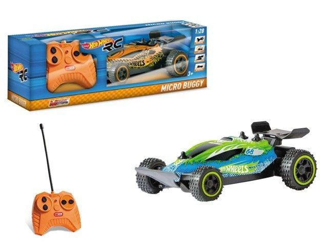Radijo bangomis valdomas automobilis Hot Wheels RC Micro Buggy SCX6 1:28 63446