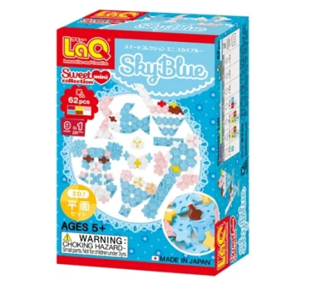 Yoshiritsu Japoniškas edukacinis konstruktorius LAQ SC Mini Sky Mėlyna, nuo 5 m.