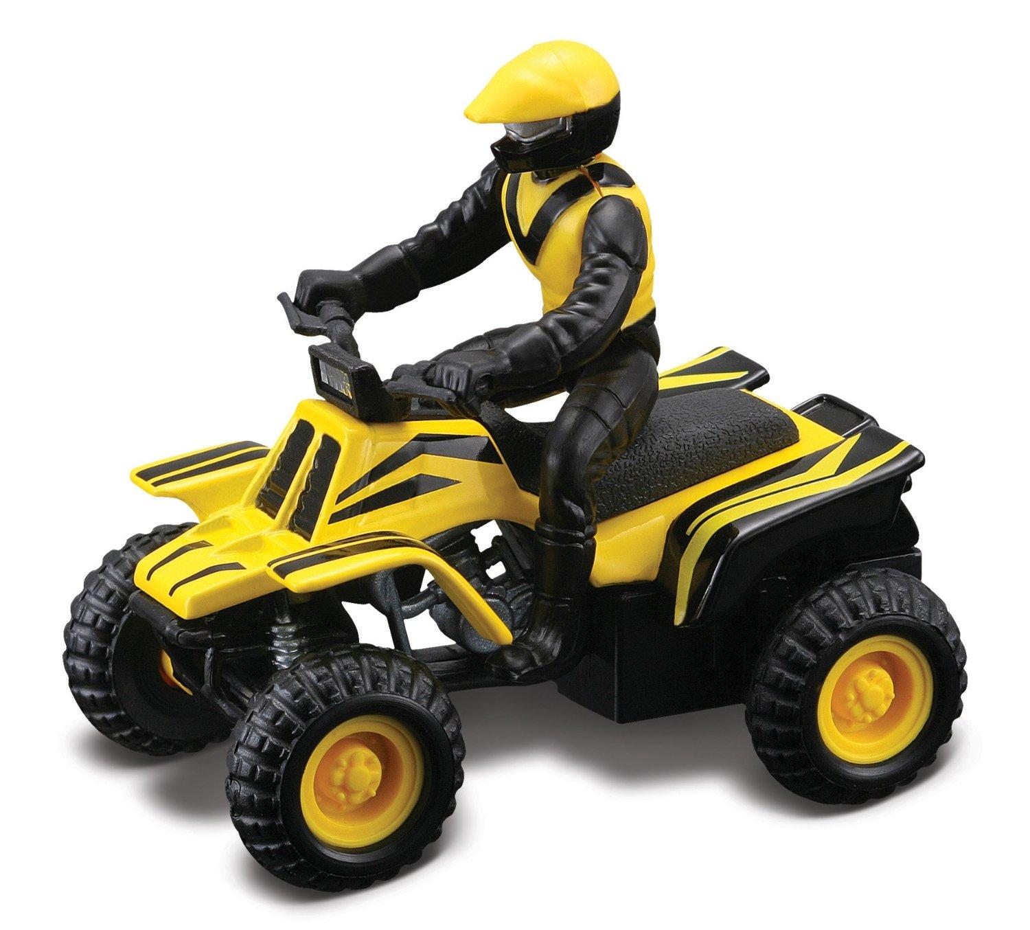 Maisto Die Cast MAISTO FM motociklas keturratis su fig, 15026