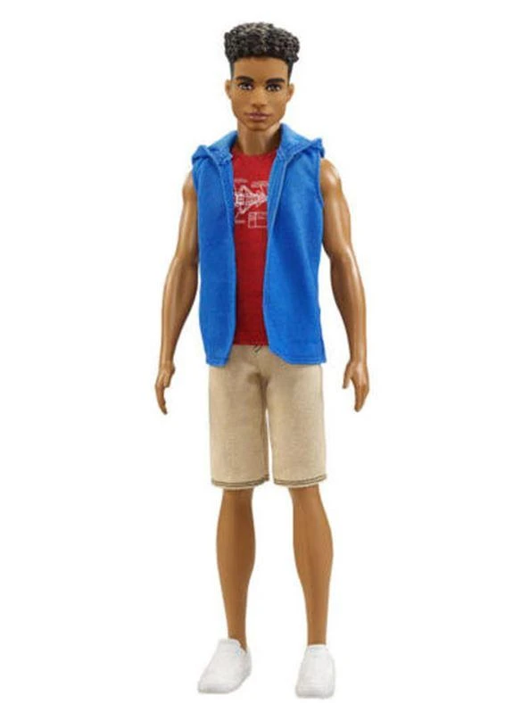 Mattel BARBIE Fashionistas lėlė Kenas, 3 asort, DWK44