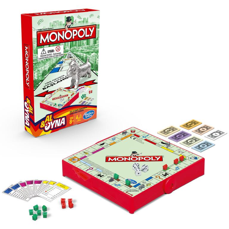 Hasbro MONOPOLY grab and go FI, B1002179