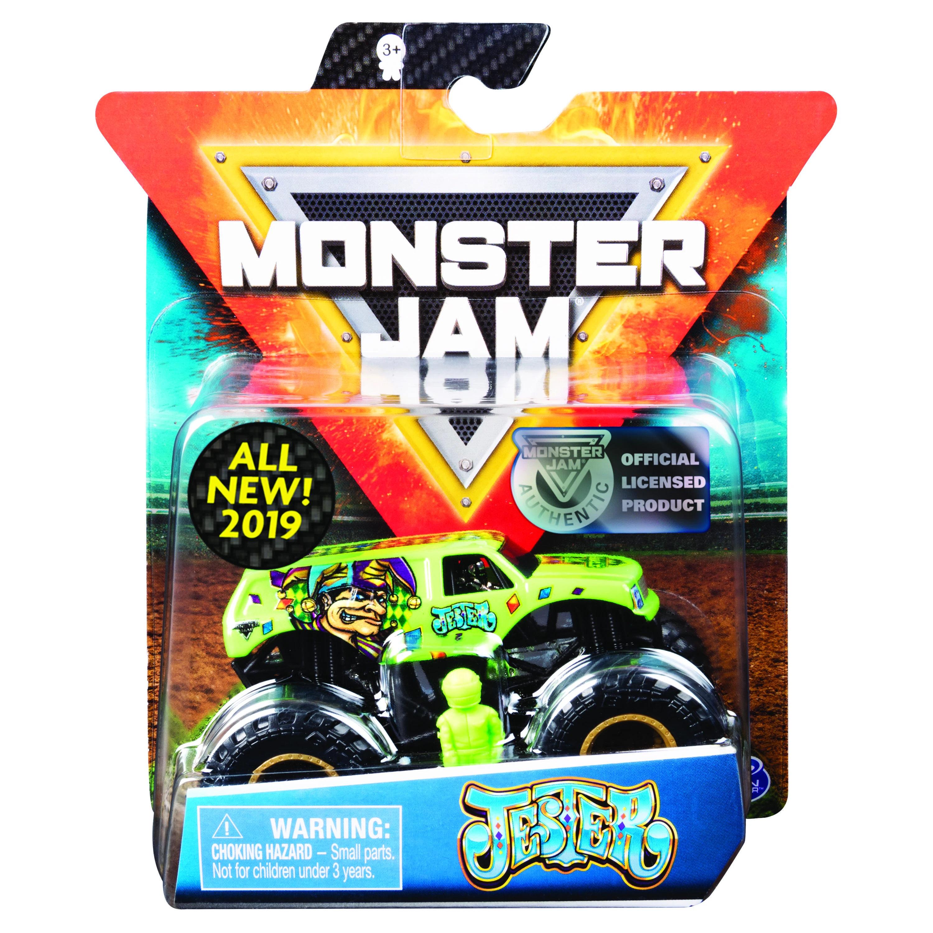 MONSTER JAM visureigis 1:64, 1 vnt.