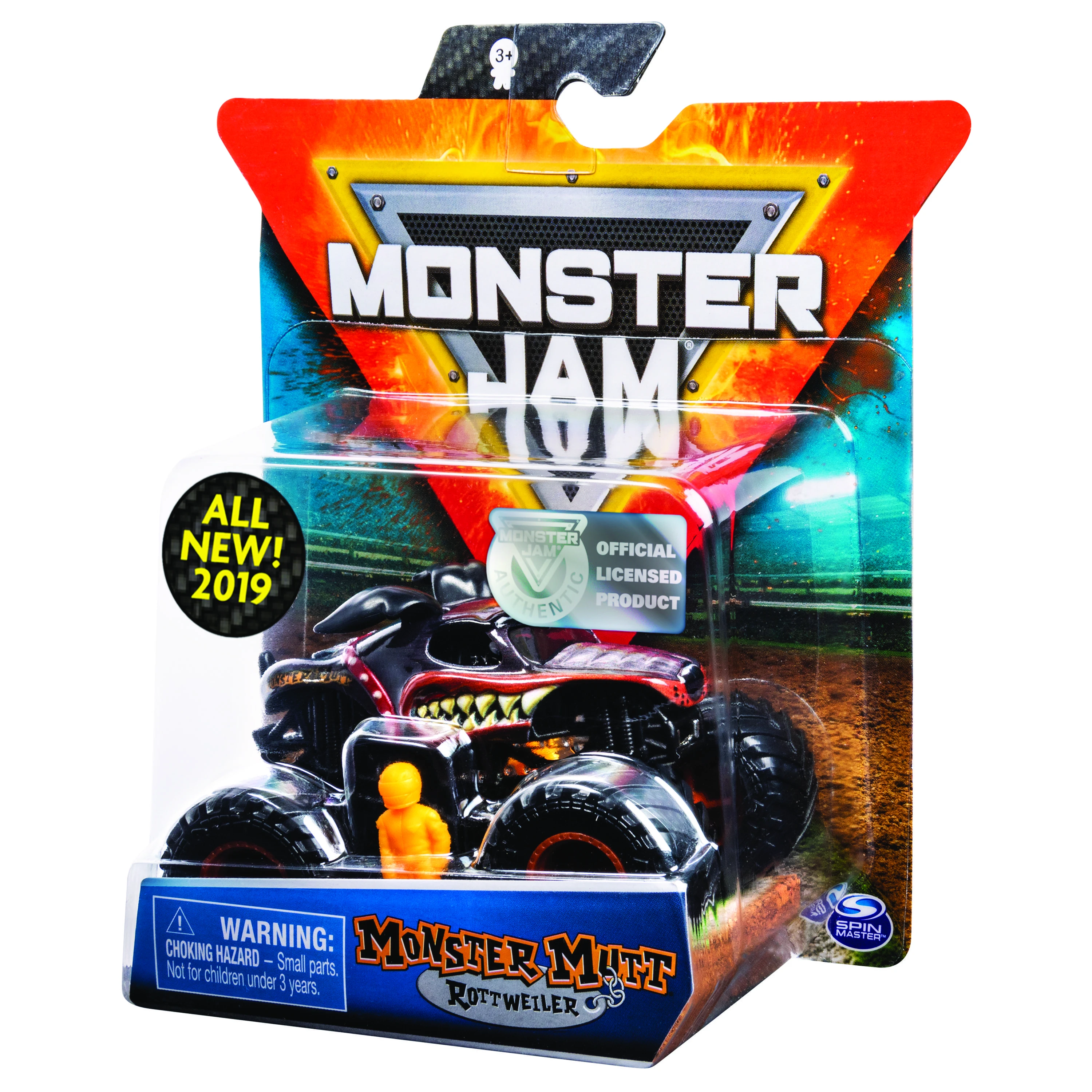 MONSTER JAM visureigis 1:64, 1 vnt. aprašymas - Prekės nuotrauka