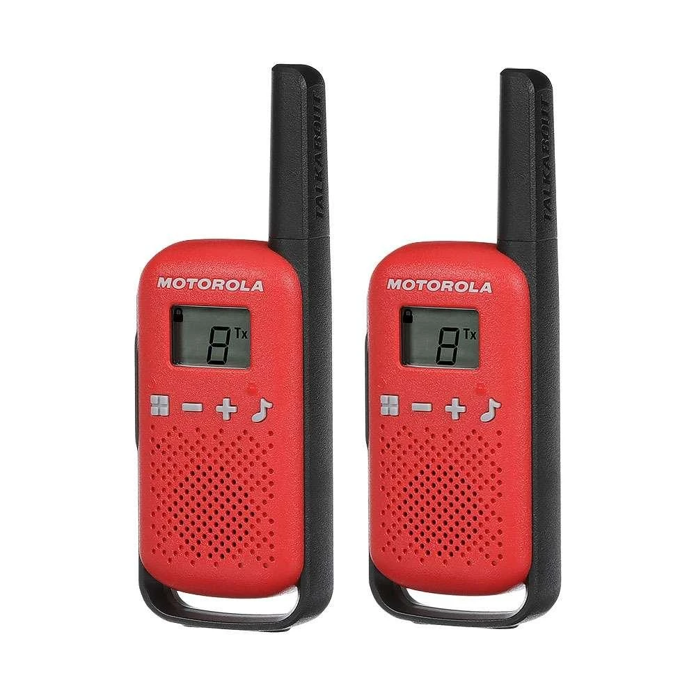 Radijo stotelės - racijos MOTOROLA Talkabout T42 Raudona 2 vnt.