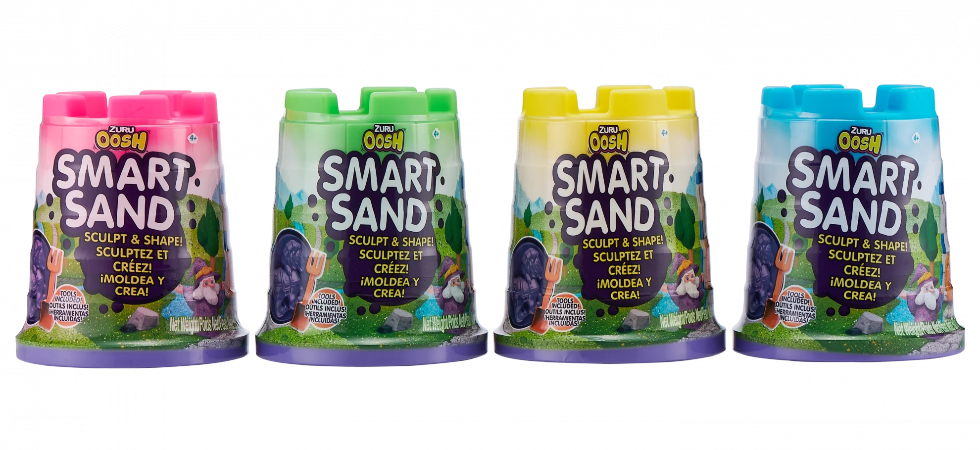 OOSH kinetinis smėlis Smart Sand, serija 1, asort., 8608