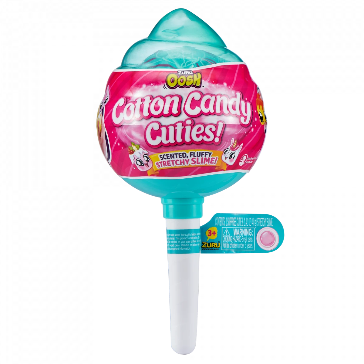 OOSH masė Slime Cotton Candy, ledinukų serija 1, mažas, asort., 8627SQ1