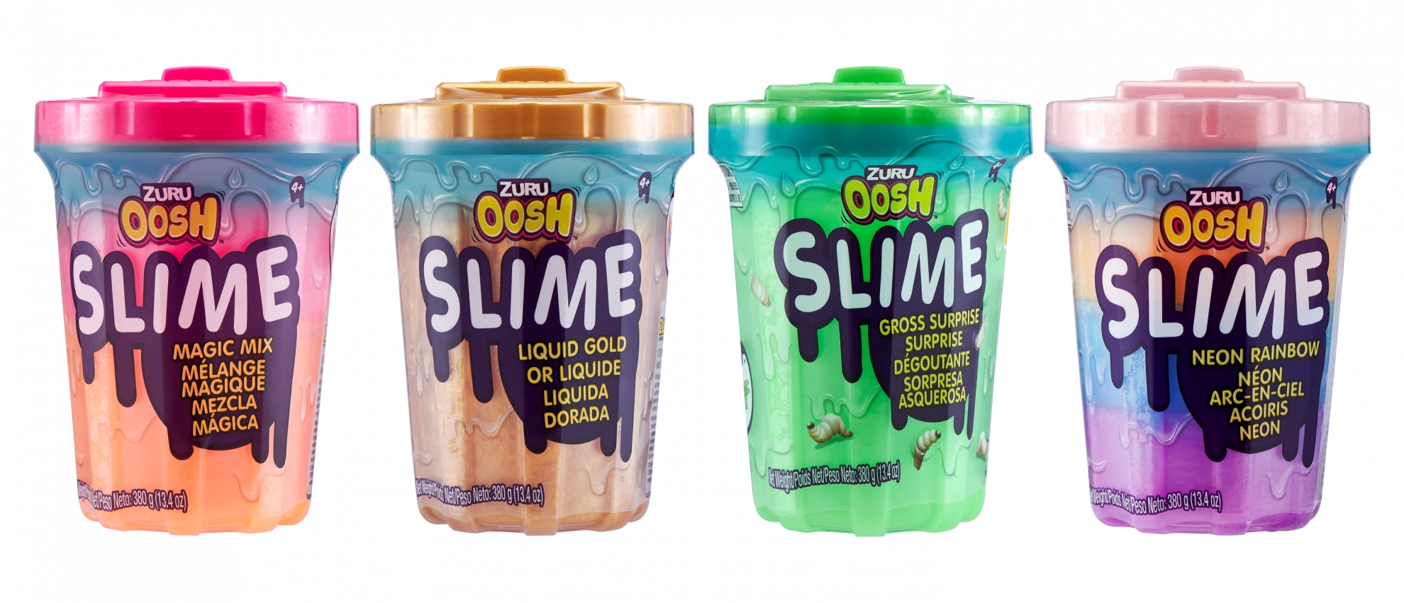 OOSH masė Slime, serija 4, didelė, asort., 8602