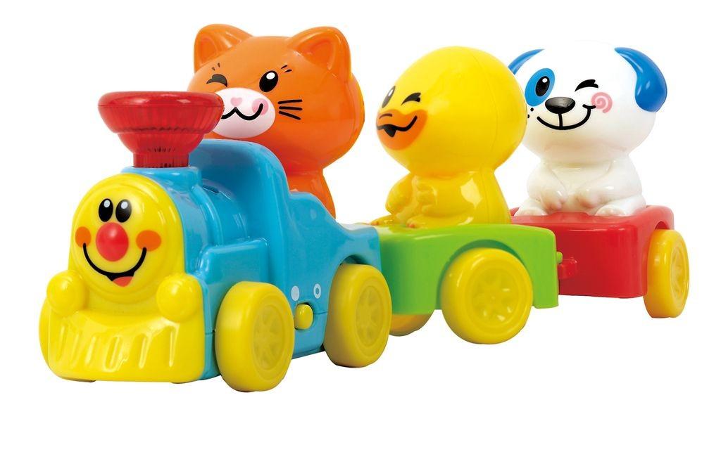 PLAYGO INFANT&TODDLER traukinys linksmasis 18mėn.+, 2815
