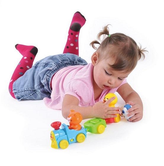 PLAYGO INFANT&TODDLER traukinys linksmasis 18mėn.+, 2815