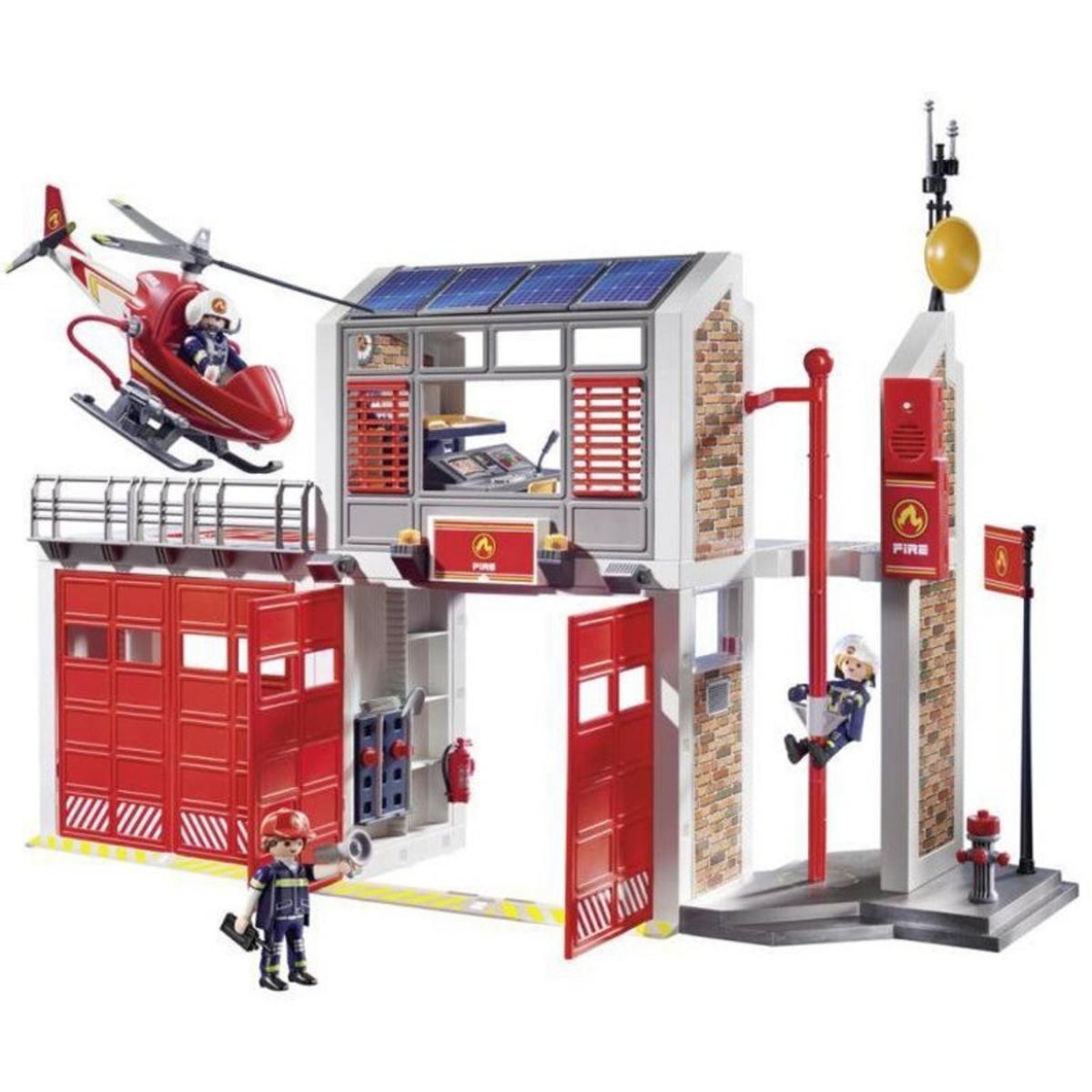 PLAYMOBIL CITY ACTION Ugniagesių gaisrinė su kopėčiomis, 9463