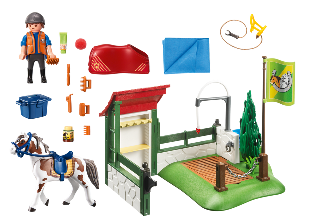 PLAYMOBIL COUNTRY Arkliukų priežiūros stotelė, 6929
