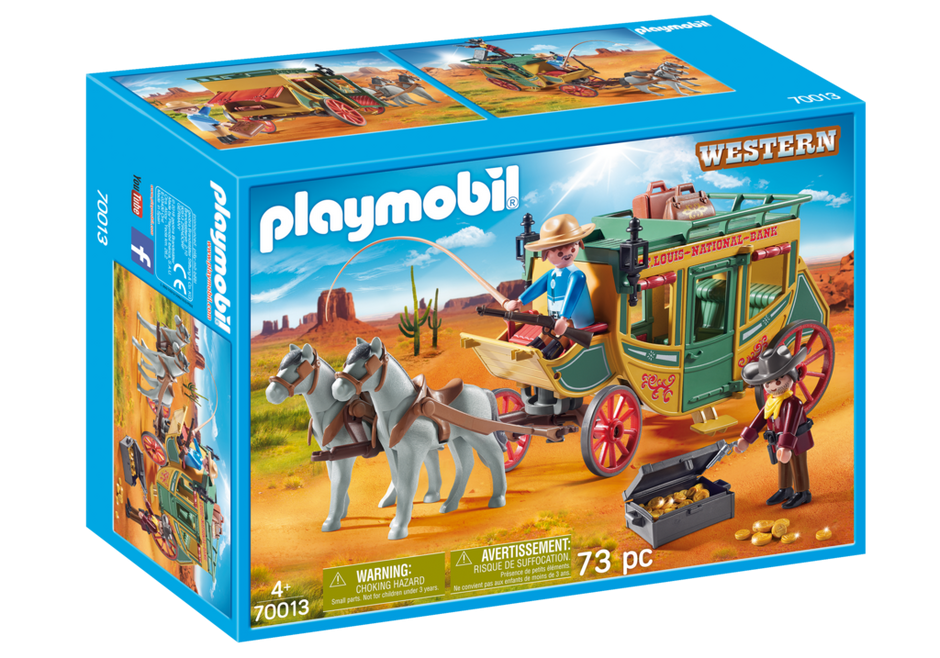 PLAYMOBIL WESTERN Karietos apiplėšimas, 70013