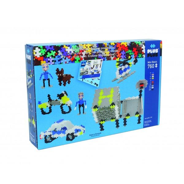 PLUS PLUS konstruktorius Basic Police 760 pcs, 3762