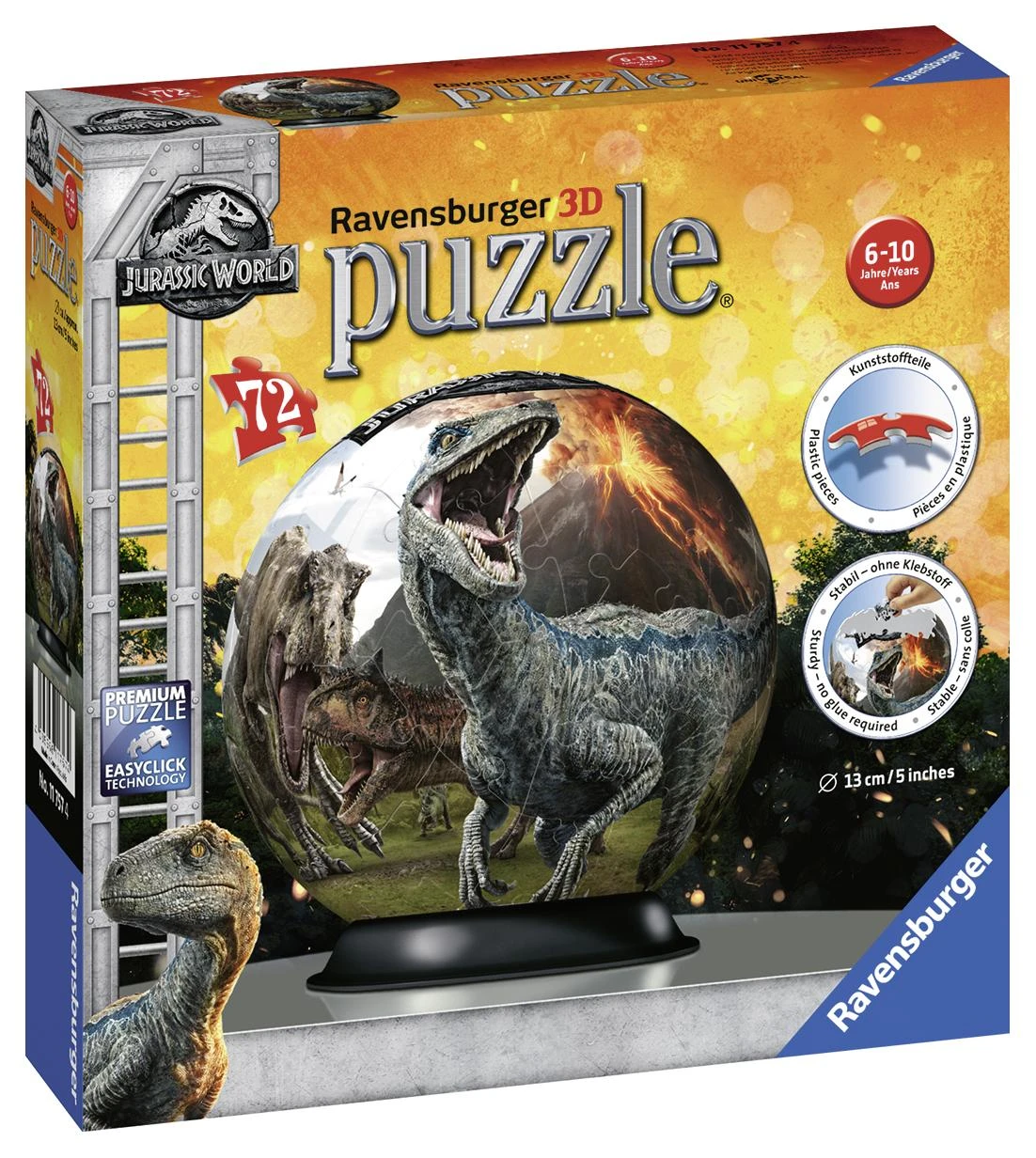 RAVENSBURGER dėlionė Jurassic World 2 72vnt, 11757