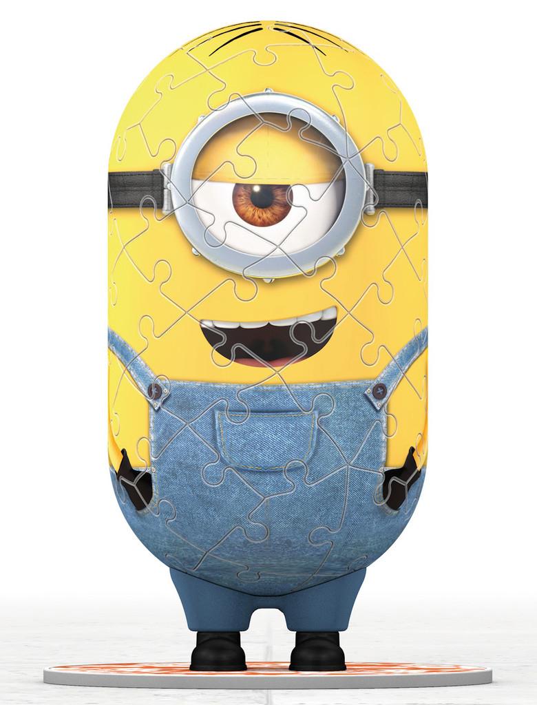 RAVENSBURGER dėlionė Minions 3D 54 detalės, 114023