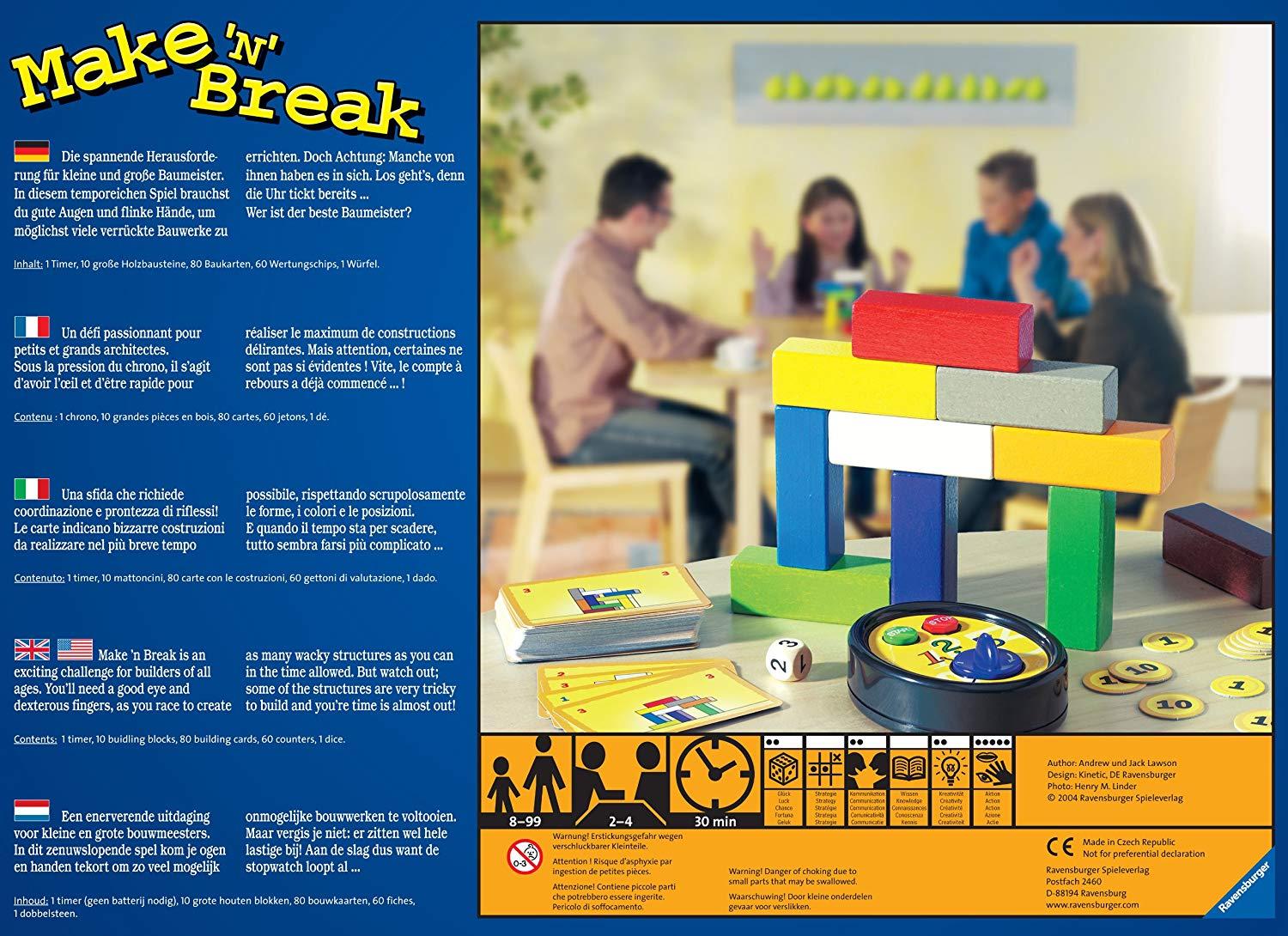 RAVENSBURGER žaidimas Make N Brake, LT, LV, EE, 26769