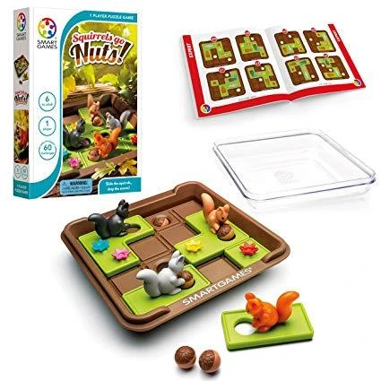 Brain Games SMART GAMES žaidimas Voverės eina riešutauti, SG425