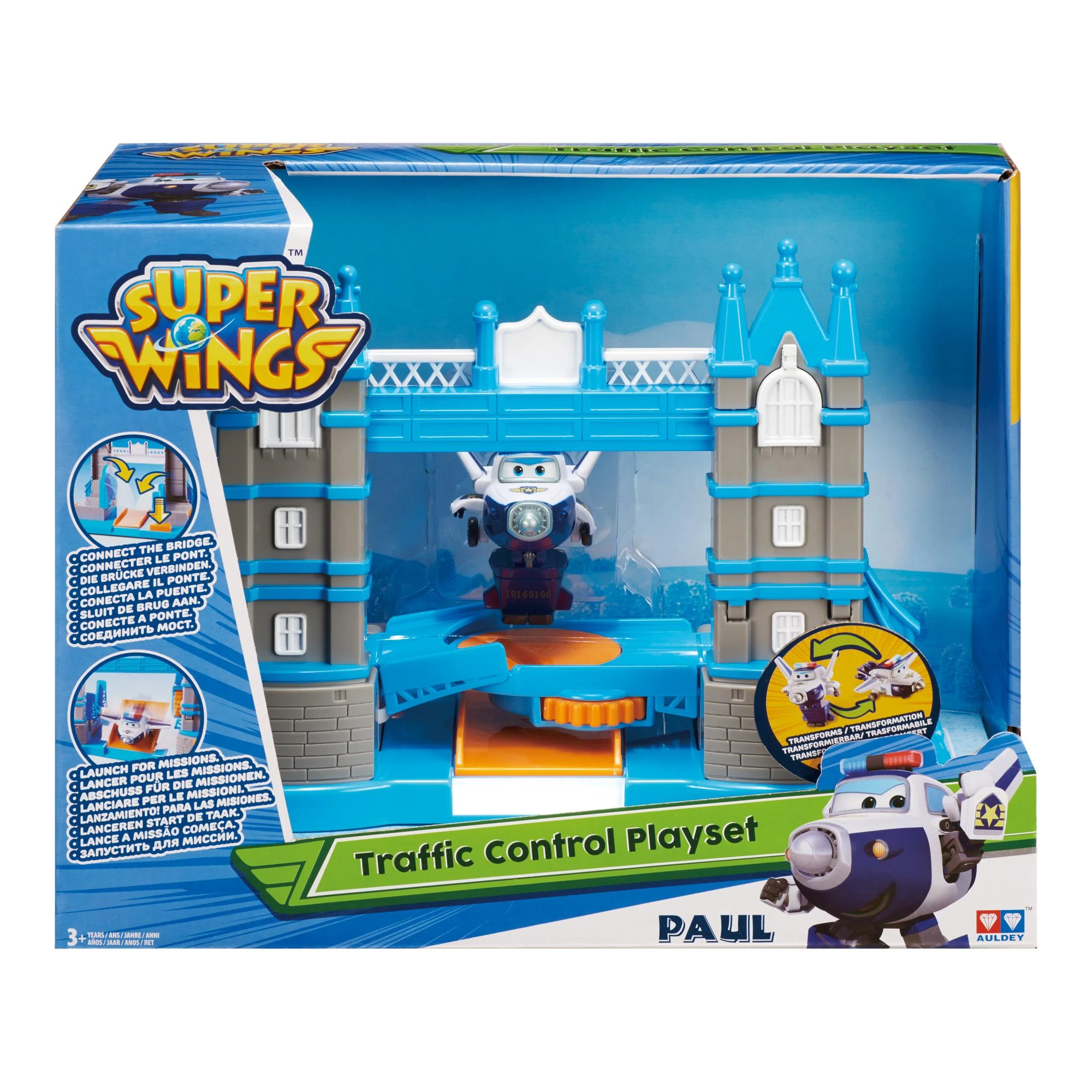 Super Wings Rinkinys „Tiltas su lėktuvėliu“