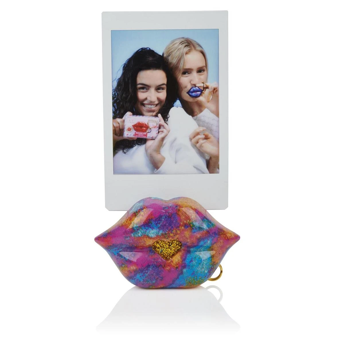 S.W.A.K. raktų pakabukas su garsu Glitz Glam Kiss 4119