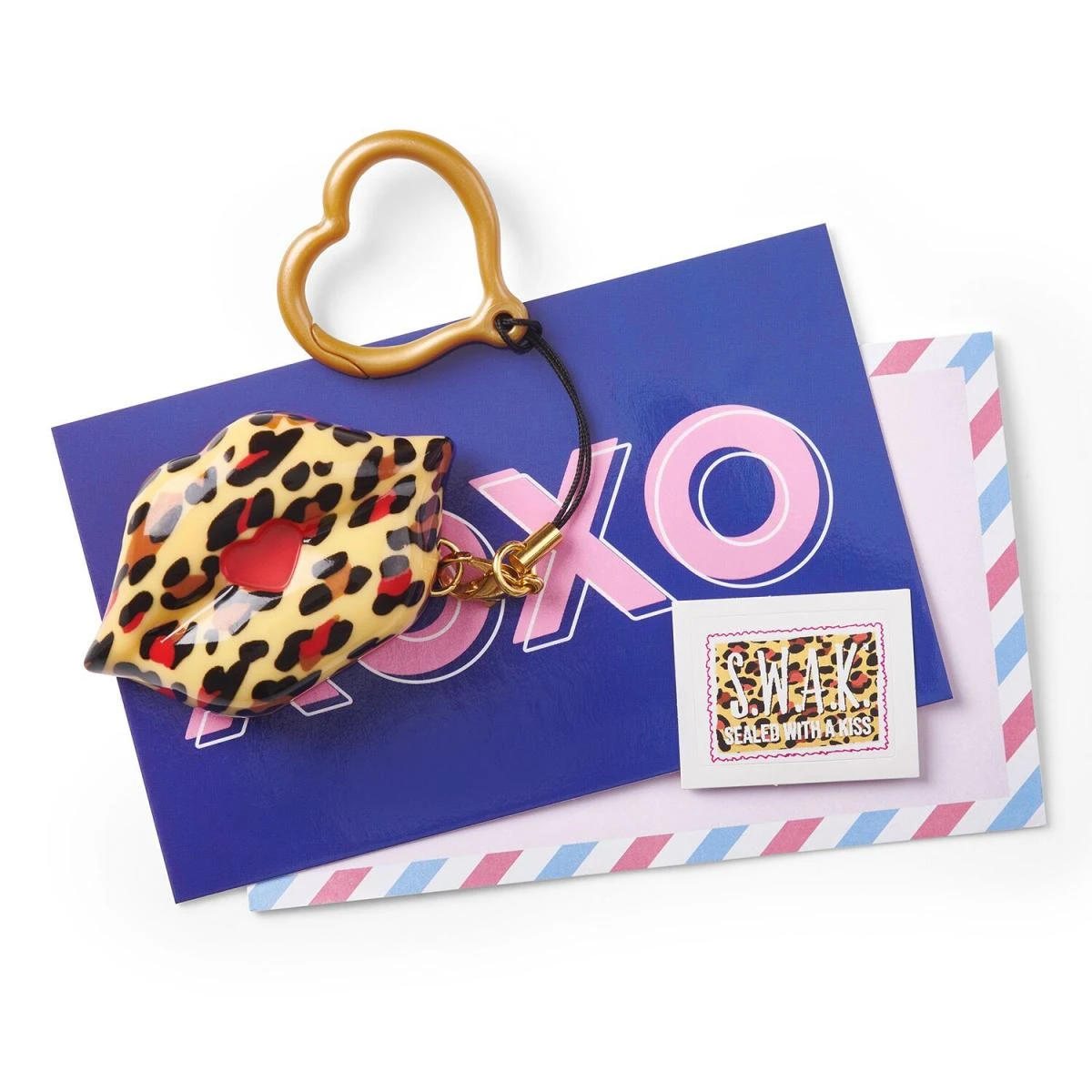 S.W.A.K. raktų pakabukas su garsu Leopard Kiss, 4122 aprašymas - Prekės nuotrauka