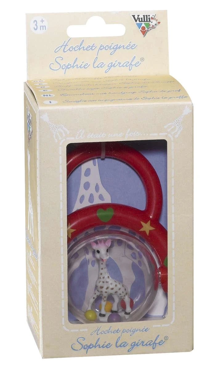 VULLI barškutis su rankenėle Sophie la giraffe 10126