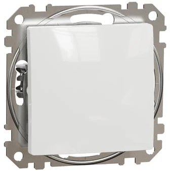 Kryžminis perjungiklis SCHNEIDER SEDNA DESIGN, baltos spalv.