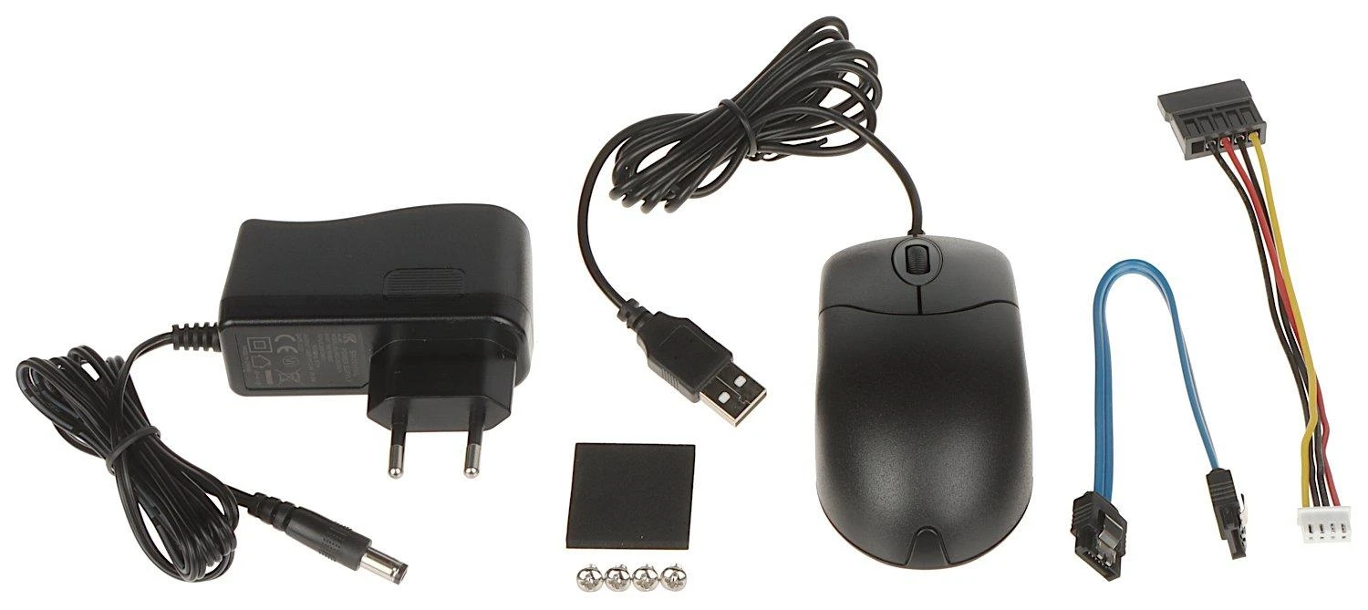4 kanalų IP vaidzo įrašymo įrenginys UNIVIEW NVR301-04LS3-P4, iki 8MP, 4xPOE