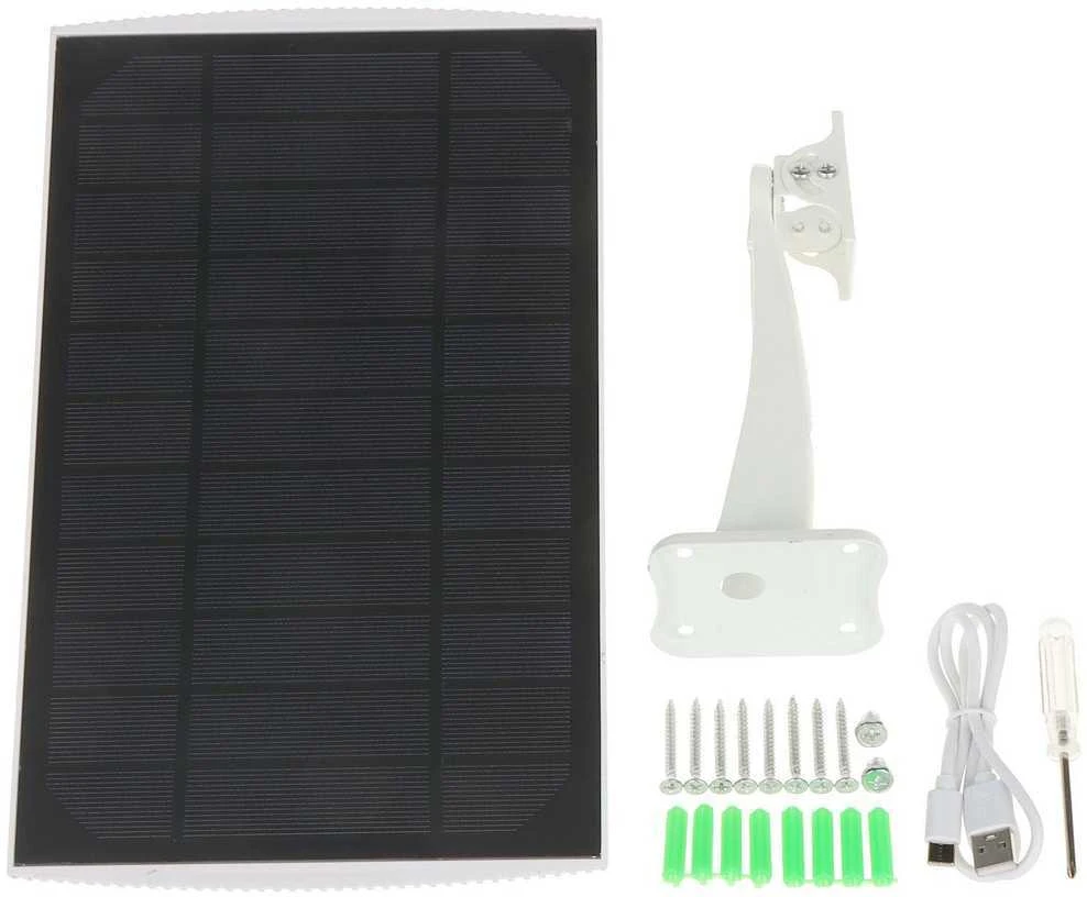 4G KAMERA SU AKUMULIATORIUMI IR SAULĖS PANELE APTI-W21S4G-TUYA-S2B, SMARTLIFE APP - 3 Mpx 3.6 mm