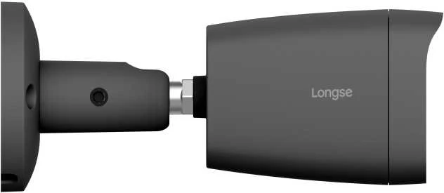 4K 8 megapikselių raiškos IP kamerų komplektas Longse - 1- 4 kameros BMSCKL8RC-DG Hybrid light, POE, žmogaus ir automobilio detekcija, tamsiai pilka, Kamerų kiekis: 4, Vaizdo ir maitinimo kabeliai: Be kabelių