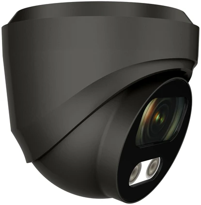 8 megapikselių raiškos IP kamerų komplektas Longse - 5- 8 kameros CMSBKL8RC-DG Hybrid light, tamsiai pilka, žmogaus ir automobilio detekcija, Kamerų kiekis: 6, Vaizdo ir maitinimo kabeliai: Be kabelių