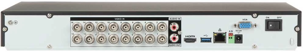 AHD, HD-CVI, HD-TVI, CVBS, IP REGISTRATORIUS XVR5216AN-I3/T 16 KANALŲ DAHUA