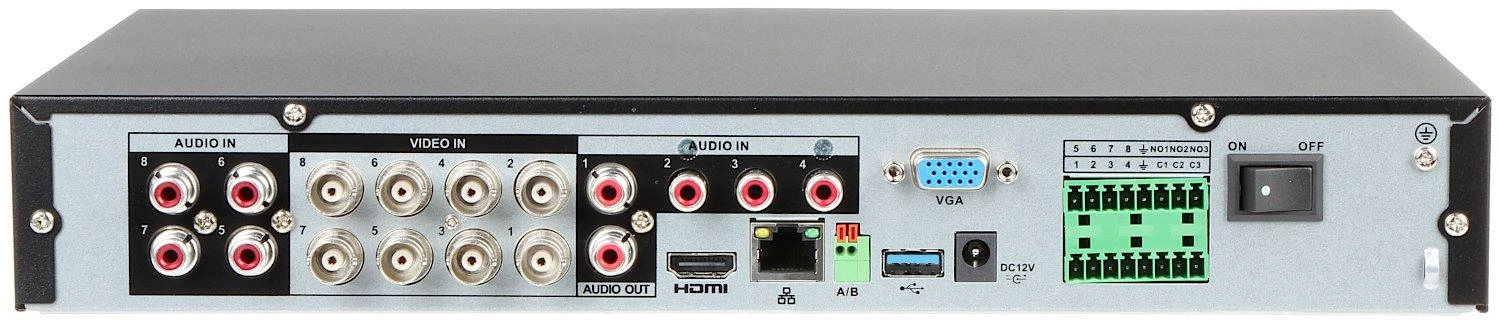 AHD, HD-CVI, HD-TVI, CVBS, TCP/IP REGISTRATORIUS XVR5108HE-4KL-I3 8 KANALŲ DAHUA