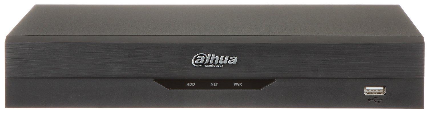 Dahua Pentabrid 4K įrašymo įrenginys 8 kam. HDCVI 4K 7fps, 5MP 12fps(non-realtime), AI, SMD Plus