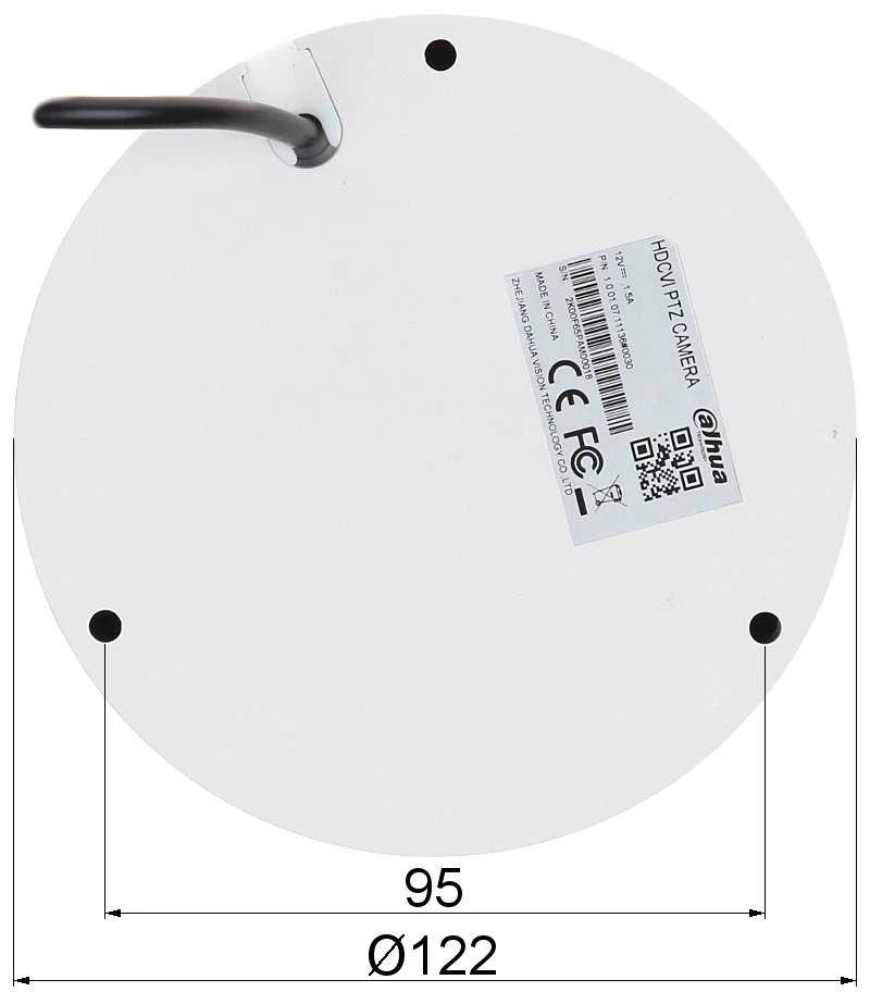 AHD, HD-CVI, HD-TVI, PAL GREITASUKĖ LAUKO KAMERA SD22204DB-GC - 1080p 2.7 ... 11 mm DAHUA